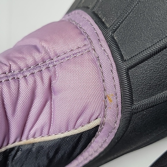 Sorel Snow Command Boots Winter Waterproof Insulation Traction Black Purple 6 - Picture 10 of 15